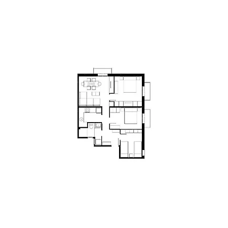 Habitat Barceloneta Apartmán